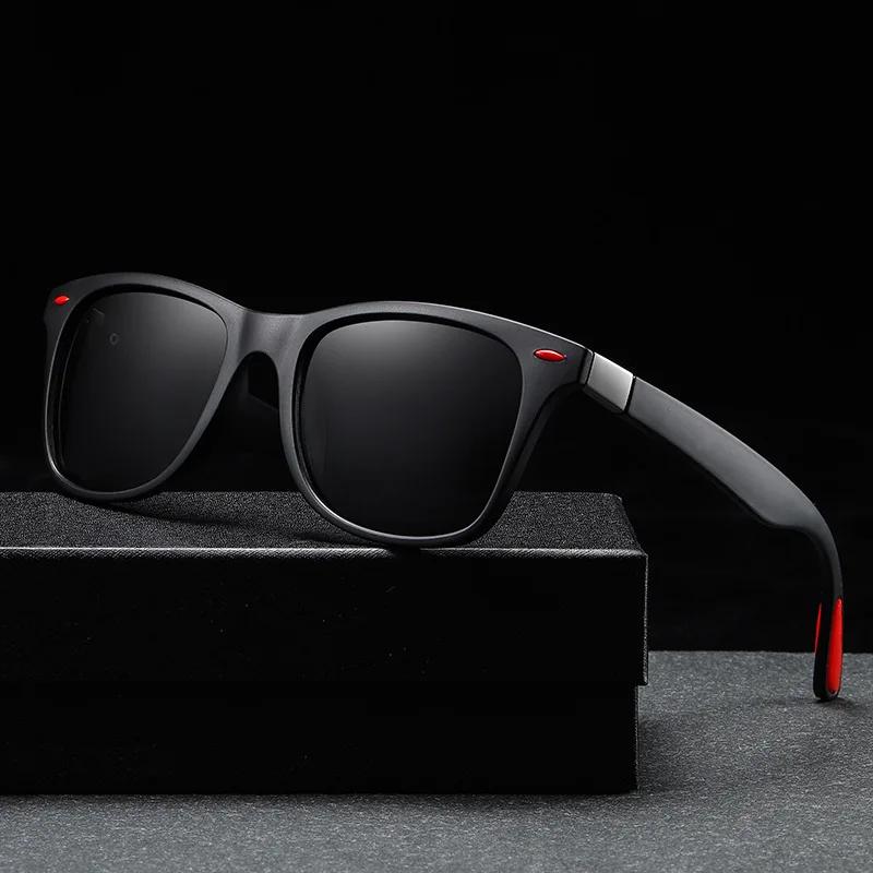 Классические солнцезащитные очки для мужчин и женщин, брендовый дизайн, солнцезащитные очки в квадратной оправе для вождения, мужские очки UV400