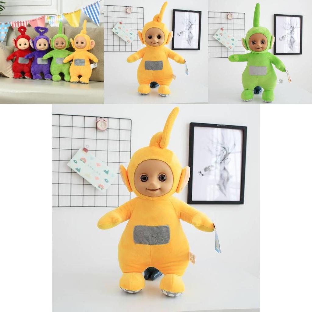 Плюшевые игрушки Телепузики из мягкой ткани для детского сна и игры