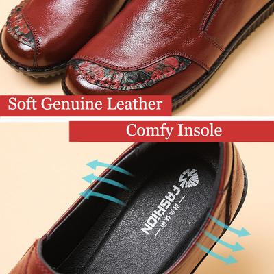 Балетки из натуральной кожи, женские винтажные роскошные лоферы высокого качества, женские мокасины, повседневная элегантная женская широкая обувь