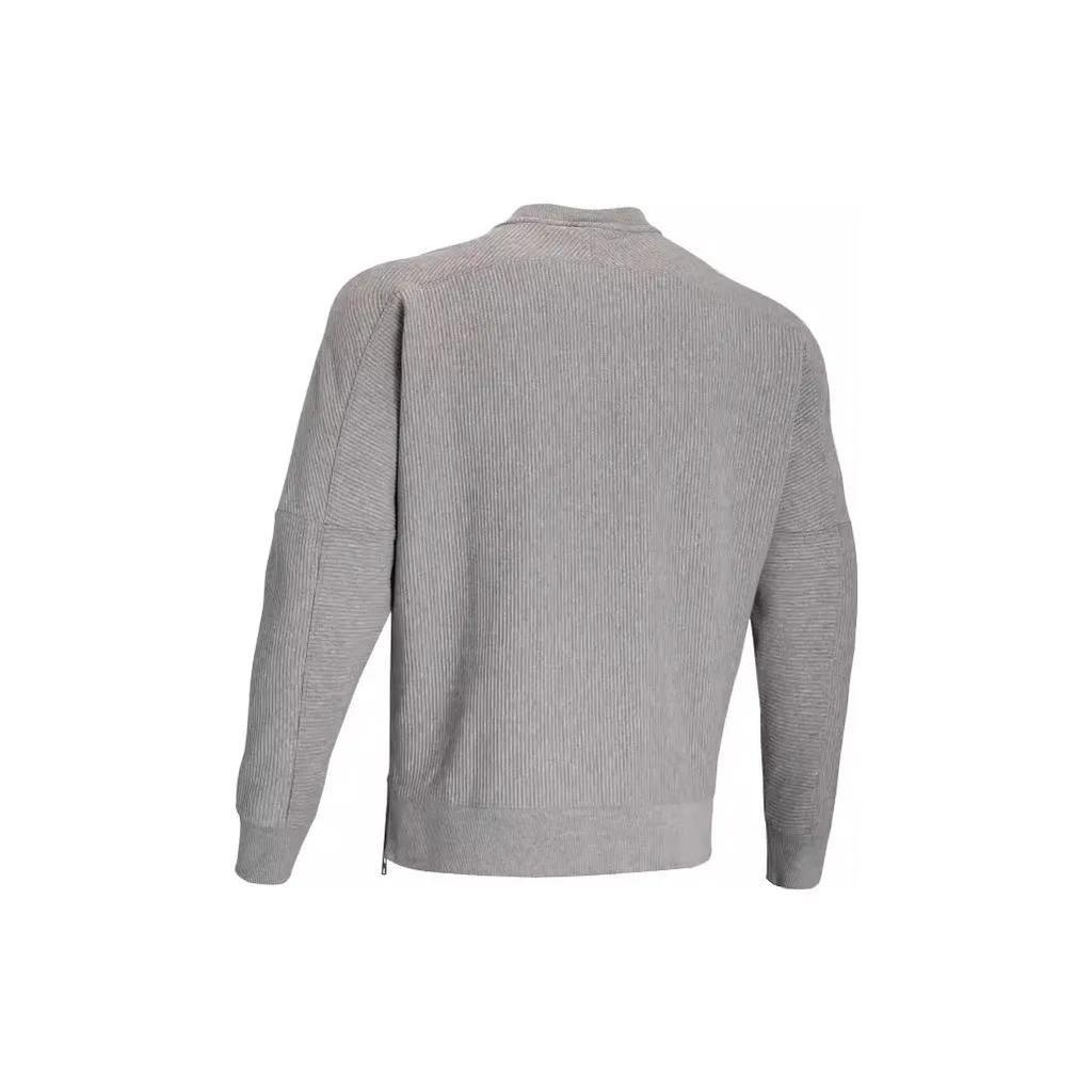 Under Armour Ottoman Sweatshirts Men's Gray Crew Neck Thickened Regular (Unisex) Sweatshirts 1373877 294