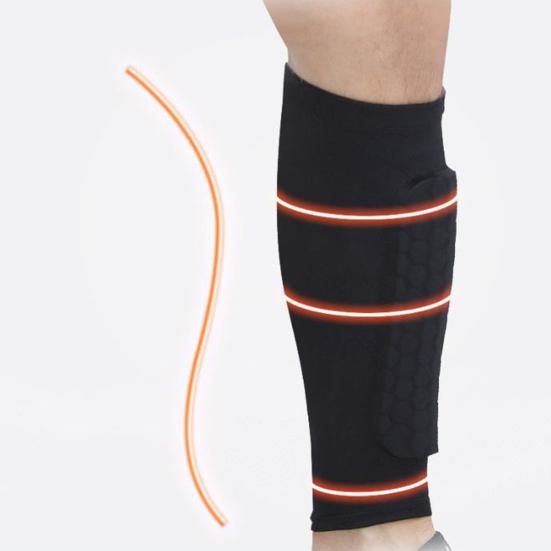 Футбольный щиток для голени, компрессионный рукав для голени, футбольная поддержка ног, компрессионные рукава для детей