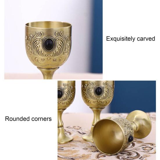 Практичная ретро-легкая в уходе декоративная изысканная чашка с королевским тиснением, настольные украшения, чашка с тиснением