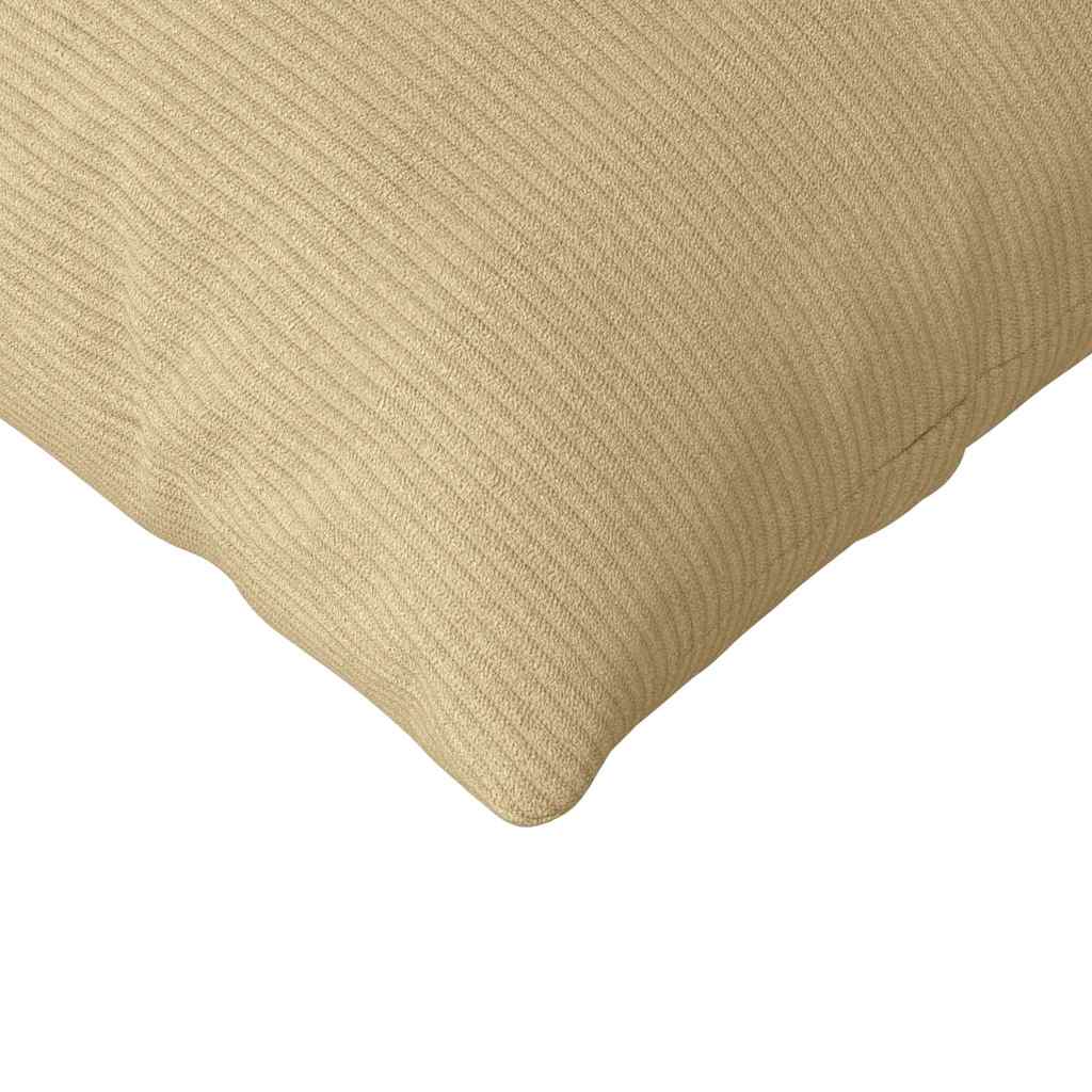 Sofa Cushions 2 Pieces Gray Green 145 x 40 cm Cord Fabric