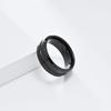 8 мм простое зеркальное вольфрамовое кольцо для мужчин и женщин индивидуальное хип-хоп ювелирное изделие не выцветает унисекс пара обручальное кольцо на палец