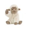 Jellycat Серия Сельскохозяйственные Животные Большая Овечка Либби Серо-Коричневая Кукла Плюшевая Кукла Высотой 26 см