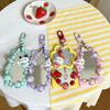 Мультяшный ремешок для телефона Sanrio, брелок - Ручная работа, бусины-шармы