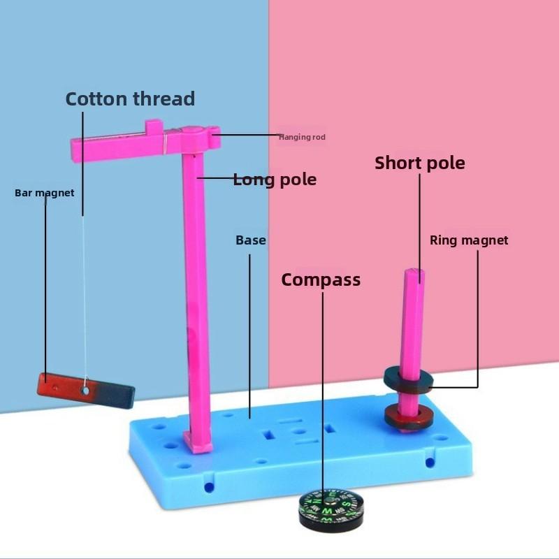 Самодельный компас на магнитной левитации, набор для физических экспериментов, игрушки для детей, научное обучение