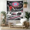 Fuballclub Bayern Mnchen Ev Custom Your Name Wall Decor Tapestry Art For Pet Memorial Birthdaywedding Party Backdrop Family Gift