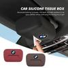 Для 1/2 шт. Силиконовые коробки для салфеток Автомобильные внутренние ящики для хранения Аксессуары E91 E92 E93 E60 F10 F30 E39 E36 E87 X3 X5 E70 E46 E90