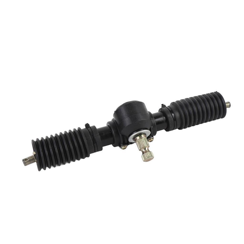 Power Steering Gear Rack Pinion Assembly 30T 295mm Long with Rubber Bushing for Go Kart ATV UTV Quad