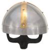 Viking Helmet Antique Replica LARP Silver Steel