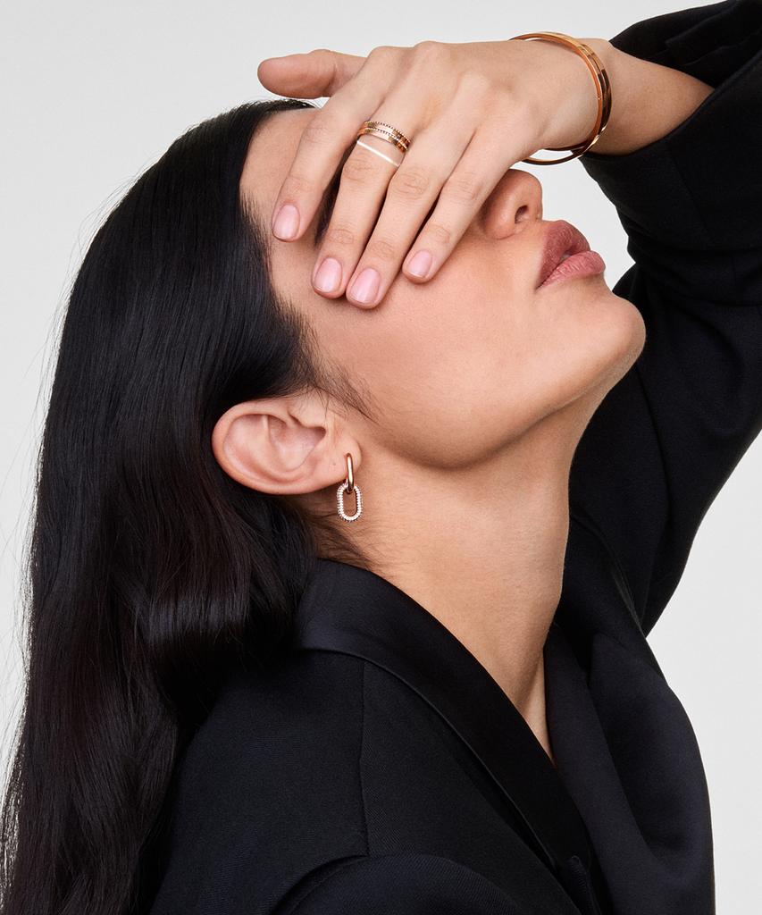 Daniel Wellington Классическое кольцо Aura Duo Простое кольцо с точкой из хирургической стали Кольцо для наслоения