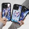 Чехол для телефона Genshin Impact Коломбина из ТПУ Для iphone 17 16 15 14 13 12 11 Pro Max Plus Чехол