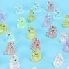 10/20Pcs Cute Mini Resin Unicorn Figurines Miniature Glitter Unicorn Tiny Animals Figures Ornament For Diy Fairy Garden