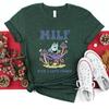 Unisex Retro Frog TShirt Funny Froggy Shirts Frog Lover Shirt MILF Unisex I Love Frogs Graphic Shirt Summer Trendy Casual Tops