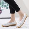 Women Shoes Genuine Leather Ladies Shoes Female Shallow Casual Moccasins Woman Shoes Plus Size