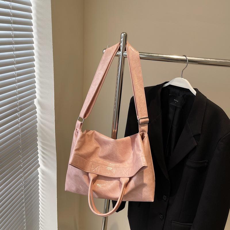 Вместительная портативная сумка для поездок на работу, женская новая модная сумка-тоут, универсальная наплечная сумка-мессенджер