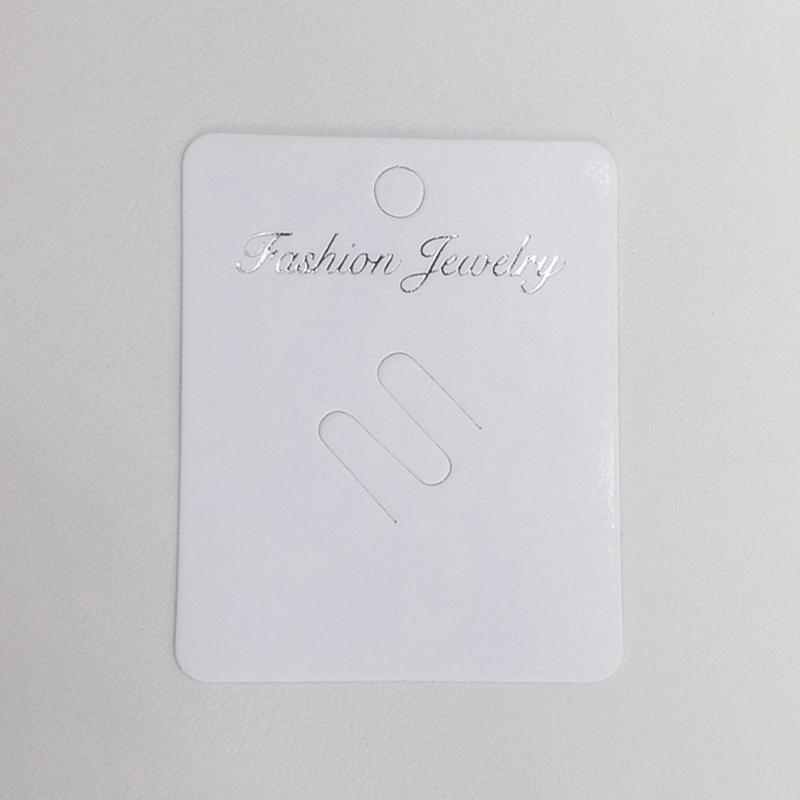 50Pcs  Brooches Display Cards High Quality Pins Blank Paper Tag Jewelry Packaging Cards Sale Hang Price Tag Cards