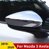 ABS Крышка Зеркала Заднего Вида Автомобиля Боковой Колпачок Крыло Корпус Облицовка Для Mazda 3 BP Axela 2024 2025 Аксессуары