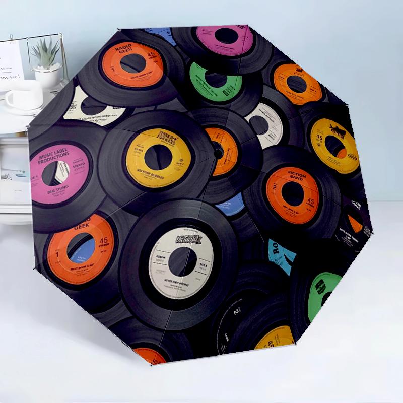 Good Times Music Album 8-Frame for Travel, camping, Casual Lightweight Portable Umbrella, Essential for every family Holidays Birthday Gift