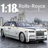 1:18 Scale Rolls-Royce Phantom Alloy Car Model - Collector's Item and Decorative Piece