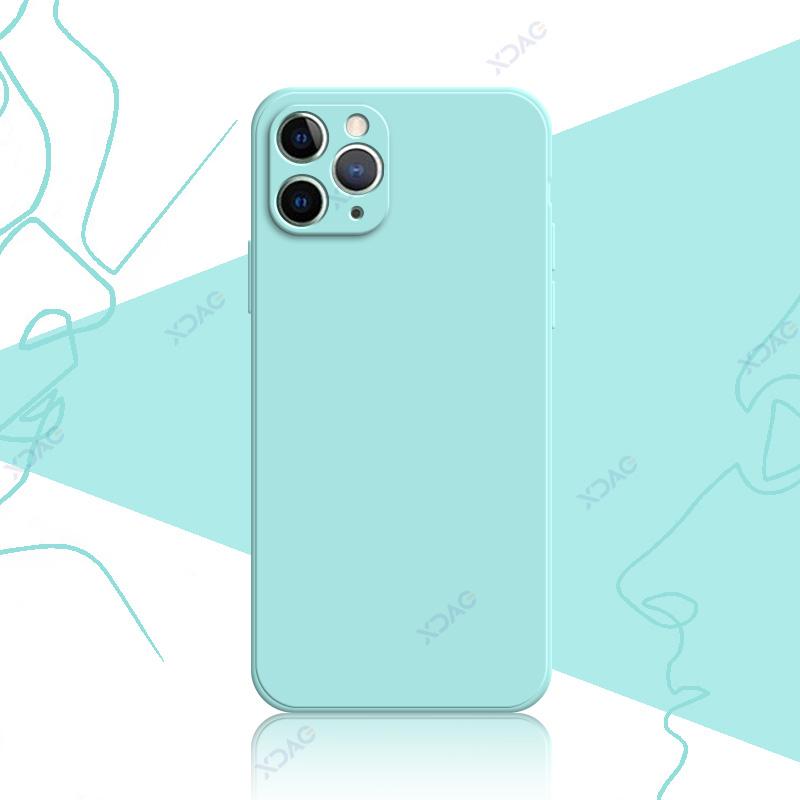 Милые чехлы для телефонов iPhone 11 Pro Max iPhone11 11Pro 11ProMax 360 Мягкие квадратные жидкие силиконовые сумки Armor Shield