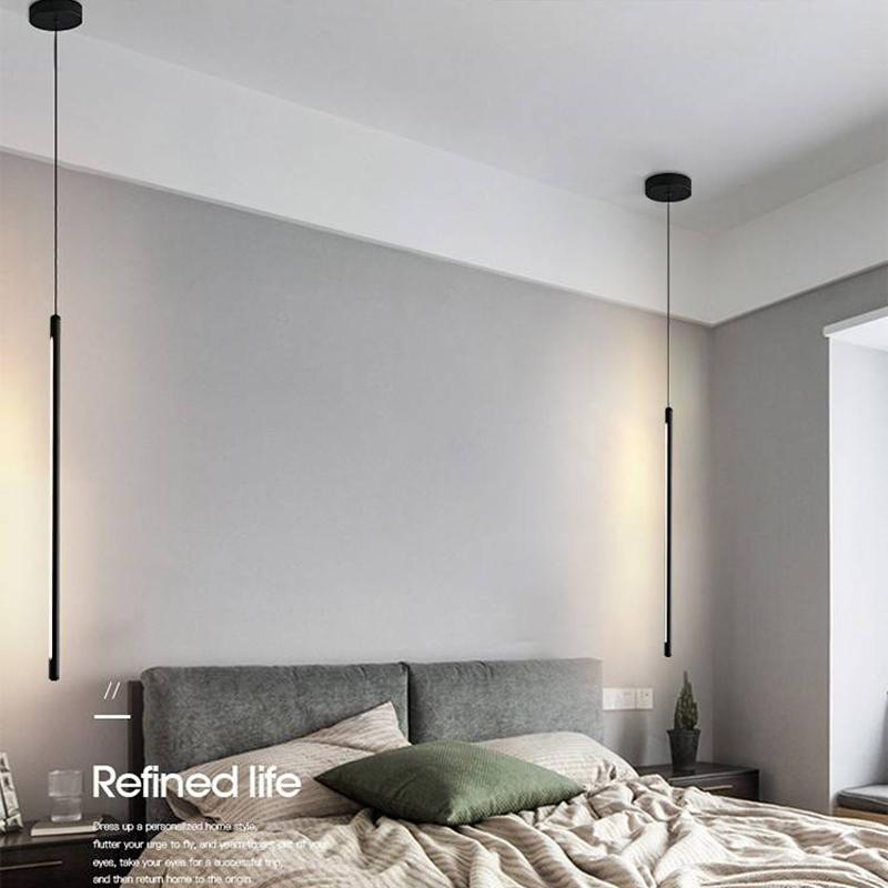 Новый современный медный светодиодный подвесной светильник для гостиной, спальни, прикроватного столика, настольного светильника, бара, кофе, декоративная люстра, люстра