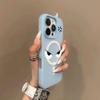 Jelly 2-in-1 for Apple Magnetic Phone Case Magsafe Cartoon Personality Design Sense of High-end Cute Ins Style