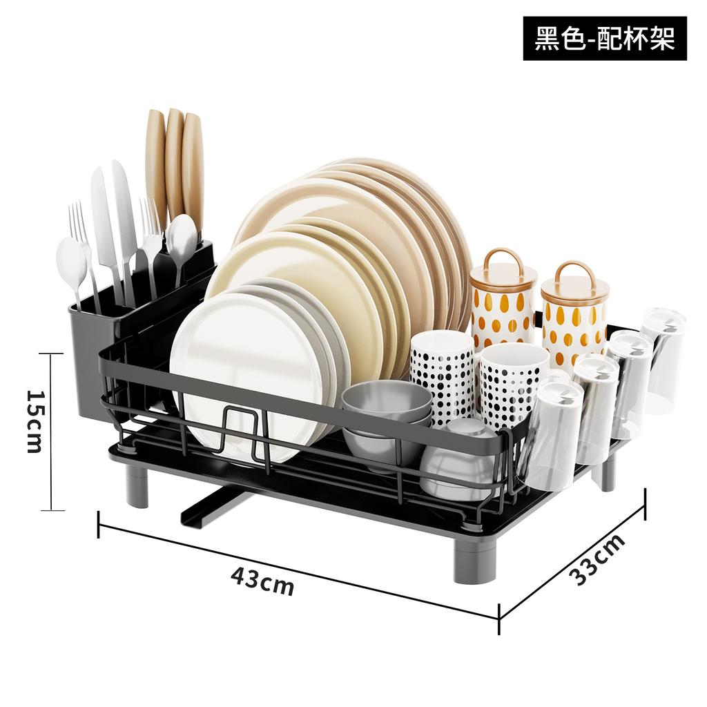 Кухонный органайзер, сушилка для посуды, органайзер для мойки, полка с сушилкой над раковиной, сушилка для тарелок, экономит место