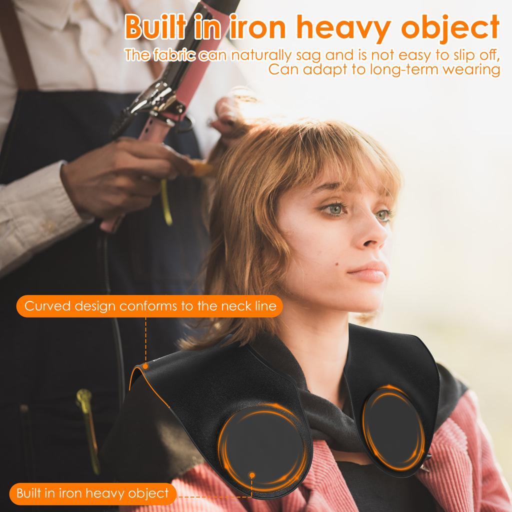 2 шт. Парикмахерские силиконовые накидки Водонепроницаемый защитный воротник Шали для окрашивания волос Подушечки Портативная парикмахерская накладка для стрижки волос для салона дома