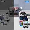 USB-зарядное устройство с 5 портами USB-C и 5 портами USB-A, общая мощность 70 Вт, 10 портов, модель 2025 года, быстрая зарядка, адаптер переменного тока, совместимо со смартфонами и планшетами