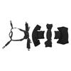 Helmet Dial Suspension System with Lining Pad Set Adjustable Knob Helmet Chin Strap Modifications for FAST for MICH