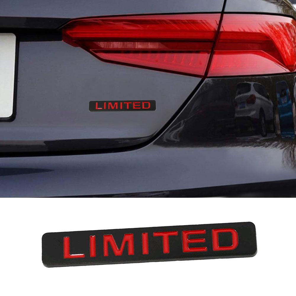 3D ограниченный тираж металлическая наклейка кузов автомобиля эмблема значок наклейка наклейка хром эмблема дверь бампер багажник автомобиль стикер