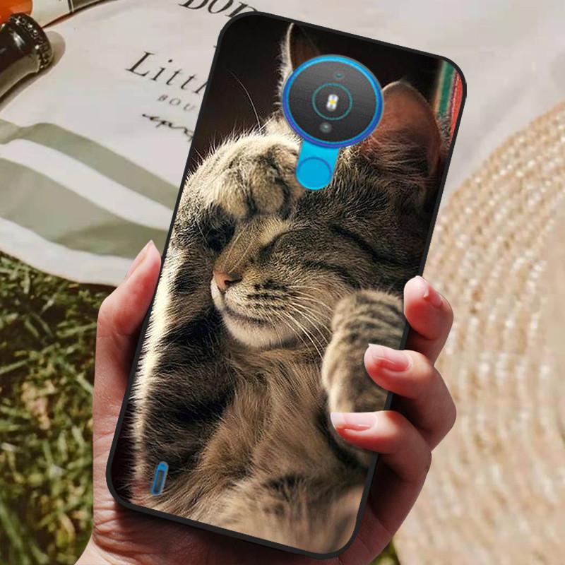 For Nokia G20 Case Soft TPU Silicone Cartoon Back Cover for Nokia G10 6.3 Phone Cases TPU Black Bumper for NokiaG20 G 10 2021