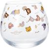 Disney the Yululun Yura Yura 9x8cm Made In Perfect As a Birthday Product San4535 "Winnie Pooh" Tumbler, Approx. 290ml, Approx. Diameter, Clear, Japan,