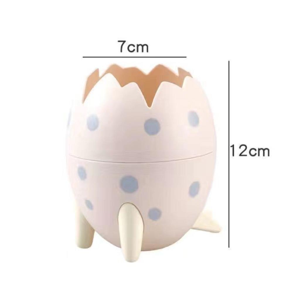 Egg Shape Pencil Case Standable Stationery Storage Box New Dinosaur Egg Pen Holder Kids Boys Girls