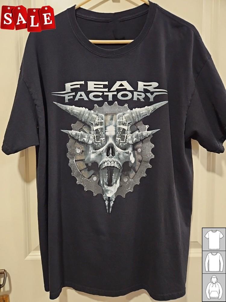 Новая Популярная Fear Factory Подарок для Фанатов Унисекс S5XL Футболка LL646 Унисекс Футболка