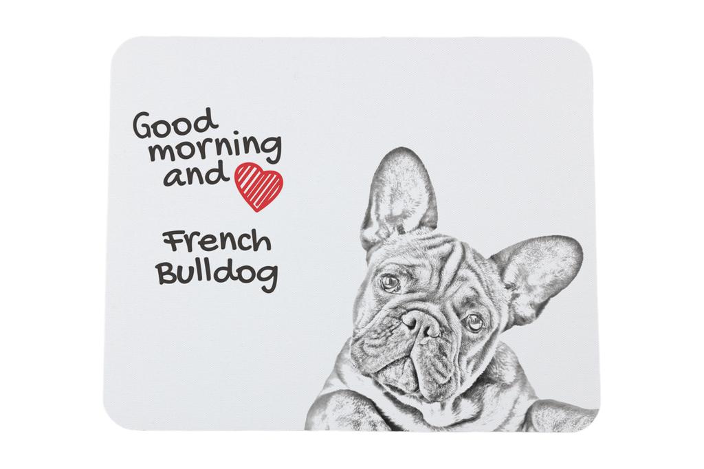 French Bulldog, Frenchie – Mouse pad with print, personalized dog-themed mouse pad | Art-Dog