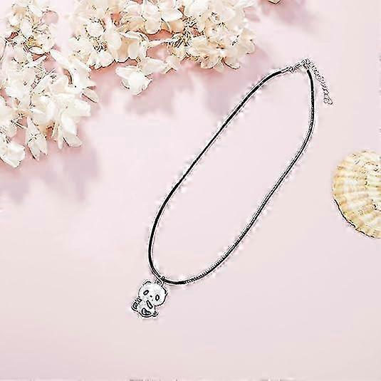 Panda Necklace for Girls, Lovely Panda Keychain Panda Bracelet Panda Gift for Teens
