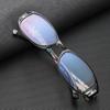 Portable Vintage Ultra Light Frame Anti-Blue Light Eyeglasses Eye Protection Reading Glasses