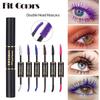 Тушь для ресниц FIT Colors с двойным аппликатором FIT Colors Тушь с двойным аппликатором Объемная, Водостойкая, Не смазывающаяся, Мульти-белая Тушь