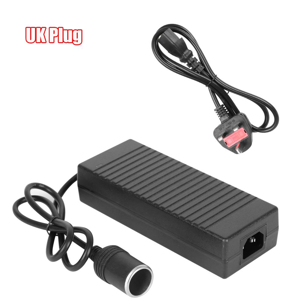 AC/DC Convert Car Socket 110V/ 220V To 12V 15A Power Adapter For Car Refrigerator Inflating Pump Vacuum Cleaner