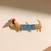 Korean Cute Dachshund Dog Hair Clip Female Side Fringe Duckbill clip Hair Clip Makeup Hairpins Girls Cute Bangs Clip Headwear