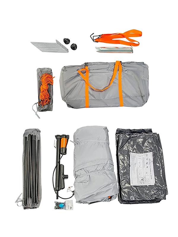 Портативная палатка для кемпинга, водонепроницаемая надувная палатка для внедорожника, палатка для автомобиля PU2000 на 3-4 человека, автомобильные аксессуары для отдыха на открытом воздухе