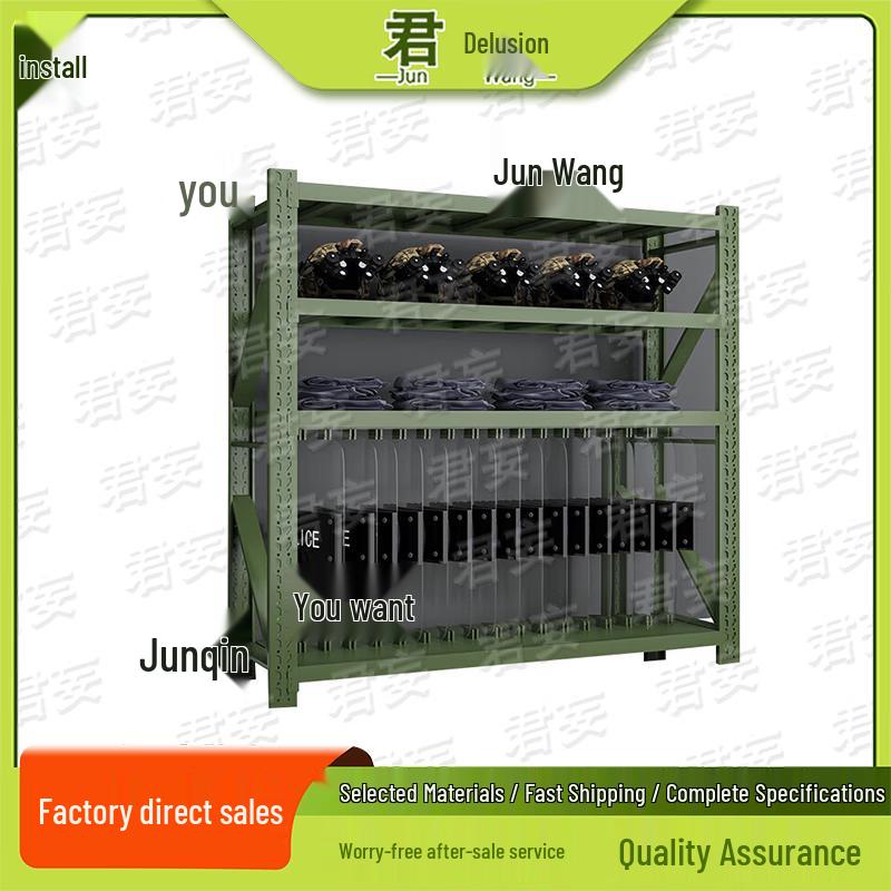 Junwang Industrial Military-Style Mobile Storage Racks and Equipment Pallets