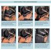 Jet Black Afro Kinky Curly Tape In Human Hair Extensions for Chocolate Women Tape Ins Hair Extension  Tape on For Salon 20pcs