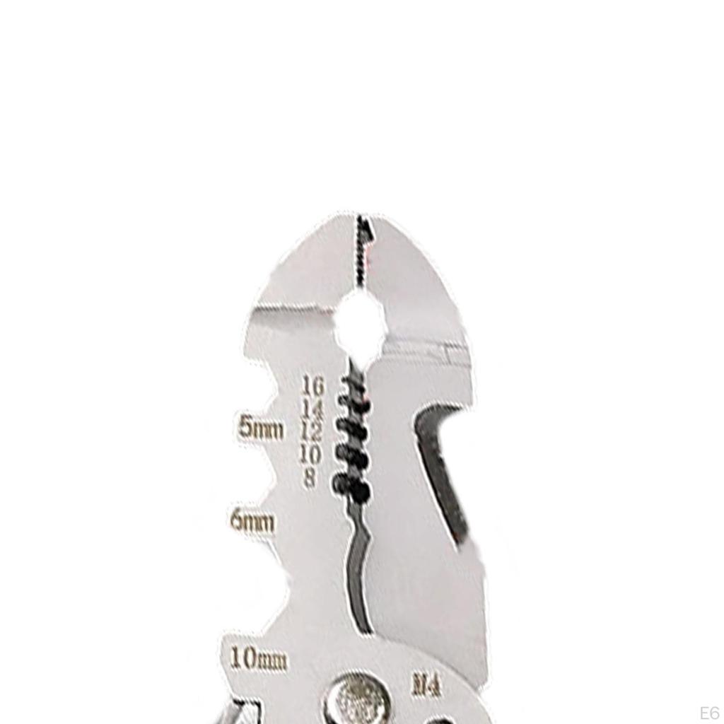 Складной инструмент для зачистки проводов, инструмент для резки кабеля, плоскогубцы для обжима для зажима