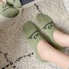 5 пар носков-лодочек с рисунком из мультфильмов, женские носки, летние тонкие невидимые носки с мелким горлом, милые короткие японские носки