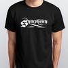 ФУТБОЛКА SYMPHONY X размеры S M L XL XXL цвета Черный Белый