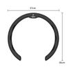BBIH8 2026New Leather Fabric Car Steering Wheel Cover Valve Cap Accessories For BMW X1 X2 X3 X5 X4 X6 X7 iX3 F20 F10 F07 E70 E46 E90 E